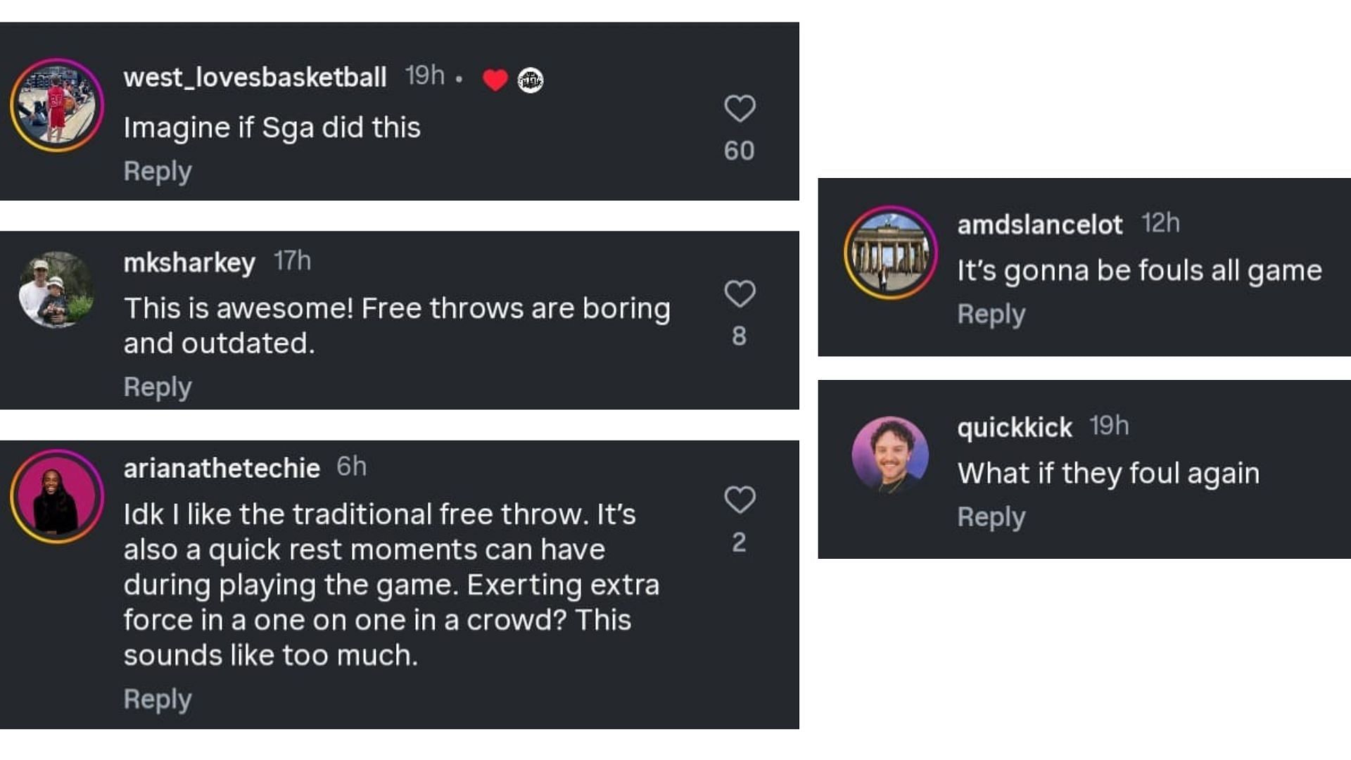 Hoops fans react to the new rule implemented at the Team JuJu vs Team Flau'jae Overtime game